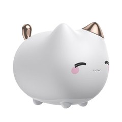 Baseus Cute Series Kitty Silicone Night Light White (DGAM-A02)